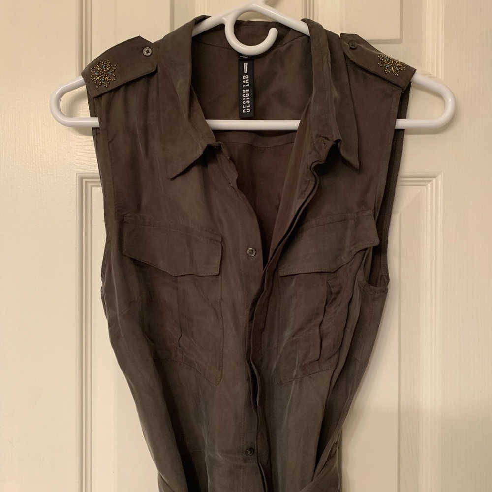 Design lab shirt dress
